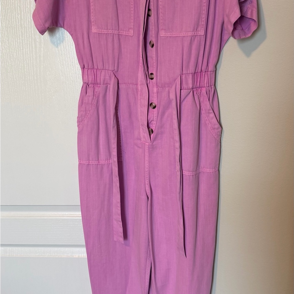 Universal Thread Pink Button-Down Collared Shirt - image 3